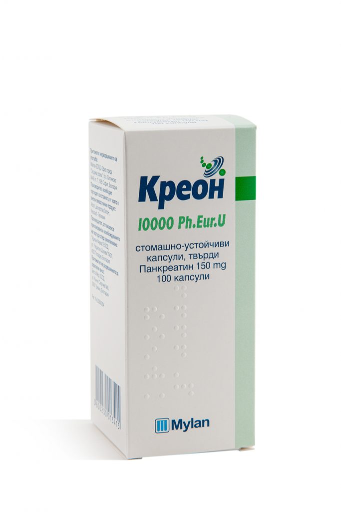 Креон 10000 капс. 150 мг х 100